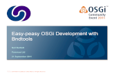Easy-peasy OSGi Development with Bndtools - Neil Bartlett