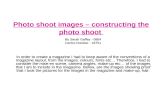 Photo Shoot Images – Constructing The Photo Shoot