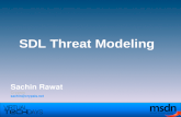Sachin Rawat Crypsis sachin@crypsis.net SDL Threat Modeling.
