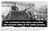 The revolution has been cancelled:  the current state of UK Open Access