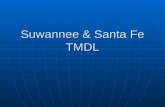 Suwannee & Santa Fe TMDL. Suwannee & Santa Fe Planning Units & WBIDs.