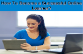 How to become a successful online learner