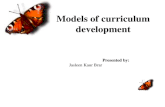 Models of curriculum dvelopment