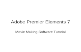 Adobe Premier Elements 7 Movie Making Software Tutorial.