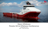 Siem Offshore Pareto Securities Oil & Offshore Conferences Sept 2013