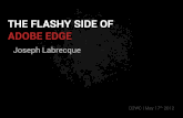 The Flashy Side of Adobe Edge