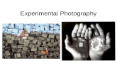 Experimental Photography Artist Research