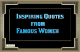 Quotes From Famous Women