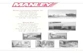 Manley Performance Products, Inc.· 1 Manley Performance Products, Inc. Manufacturing Plant Manley