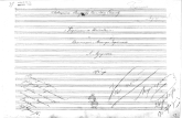 Mussorgsky - Pictures at an Exhibition - Manuscript