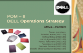Dell production operation managemnet