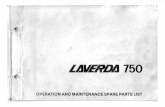 Laverda 750 Owners Manual