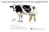 Aligning Sales Marketing Is A 3 Legged Stool