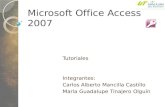 Tutoriales Microsoft Office Access 2007