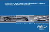 Structural and Crane Load Design Criteria