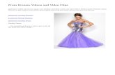 Prom Dresses Videos and Video Clips