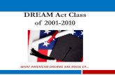 My DREAM is the American Dream. My DREAM is the American Dream. Lost in the political firestorm