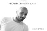 Portfolio Architect Marco Innocenti