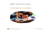 ARC resource pack Facilitator's toolkit