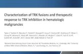 Characterization of TRK fusions and therapeutic response ...· Characterization of TRK fusions and