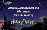Lessons from the World of Harry Potter - from Harry Potter. · –Albus Dumbledore, Harry Potter and