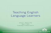 Teaching English Language Learners - UNC Charlotte .Teaching English Language Learners Adriana L.