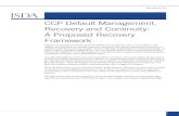 CCP Default Management, Recovery and Continuity =/CCP Default Management... · CCP Default Management,