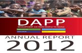 DAPP Malawi - ANNUAL REPORT 2 0 1 2