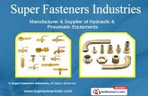 Brass Pipe Fittings & Compression Fittings by Super Fasteners Industries Mumbai