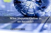 What Happens Online in 60 Seconds?