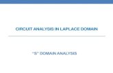 CIRCUIT ANALYSIS IN LAPLACE DOMAIN - Electric Circuits II...  CIRCUIT ANALYSIS IN LAPLACE DOMAIN