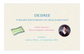 DESIREE - .Features of DESIREE DESIREE is di!erent from other rings built so far in that it consists