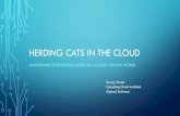 Herding cats in the Cloud