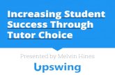 Increasing Student Success through Tutor Choice