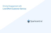 Driving Engagement with Low-Effort Customer Service