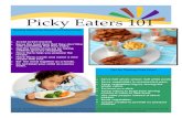 picky eaters 101 flyer