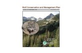 Wolf Conservation and Management Plan