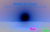 SONGs for Kenya - a crowdfunding campaign