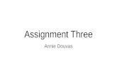 Assignment 3 Powerpoint