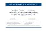 Florida Atlantic University Intellectual Foundation ... IFP Academic Assessment... · Florida Atlantic