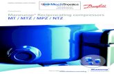 Datasheets Maneurop Reciprocating compressors MT / MTZ ... Maneuropآ® Reciprocating compressors MT
