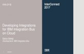 Developing Integrations for IBM Integration Bus on Cloud