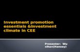 Investment climate in cCEE