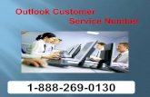 Outlook customer support 1 888-269-0130 number