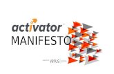 Activator Manifesto