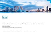 AIG Singapore’s Job Shadowing Day: A Company’s Perspective