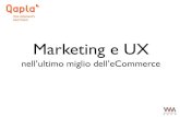 Marketing per eCommerce per le consegne ordini - WMExpo 2016