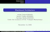 Blackboard Architecture - CSE, IIT Bombay .Blackboard Architecture Distributed Blackboard Blackboard
