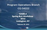 USCG Program Operations Branch