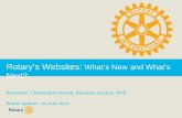 Rotary's Websites: What's New and What's Next